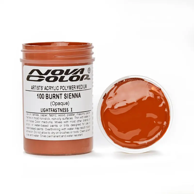 #100 Burnt Sienna - Lightfastness: | - Opaque