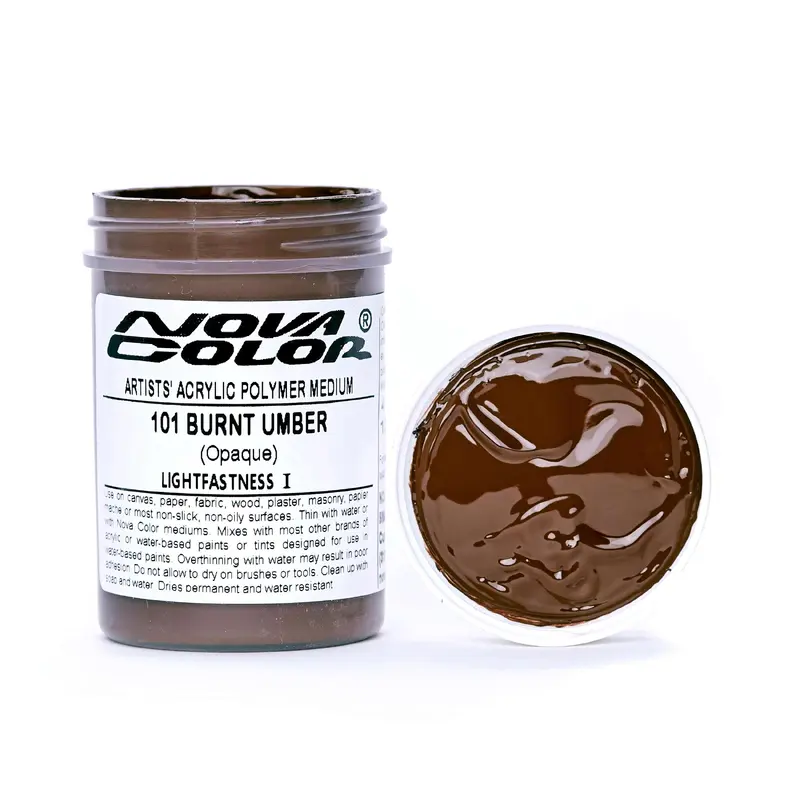 #101 Burnt Umber - Lightfastness: | - Opaque