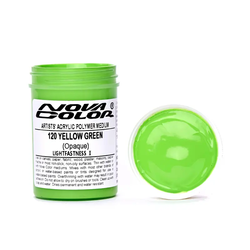 #120 Yellow Green - Lightfastness: | - Opaque