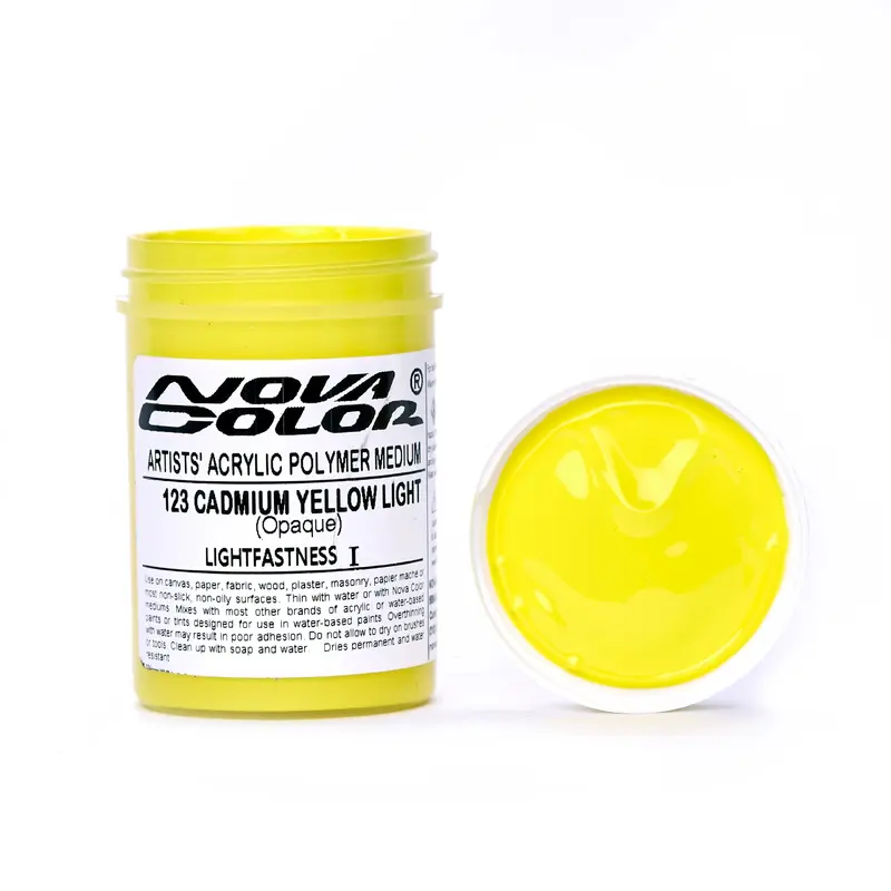#123 Cadmium Yellow Light - Lightfastness: | ** - Opaque