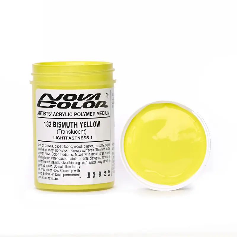 #133 Bismuth Yellow - Lightfastness: | - Translucent