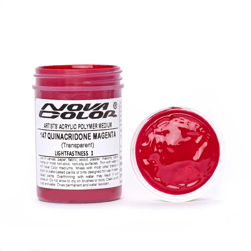 #147 Quinacridone Magenta - Lightfastness: | - Transparent