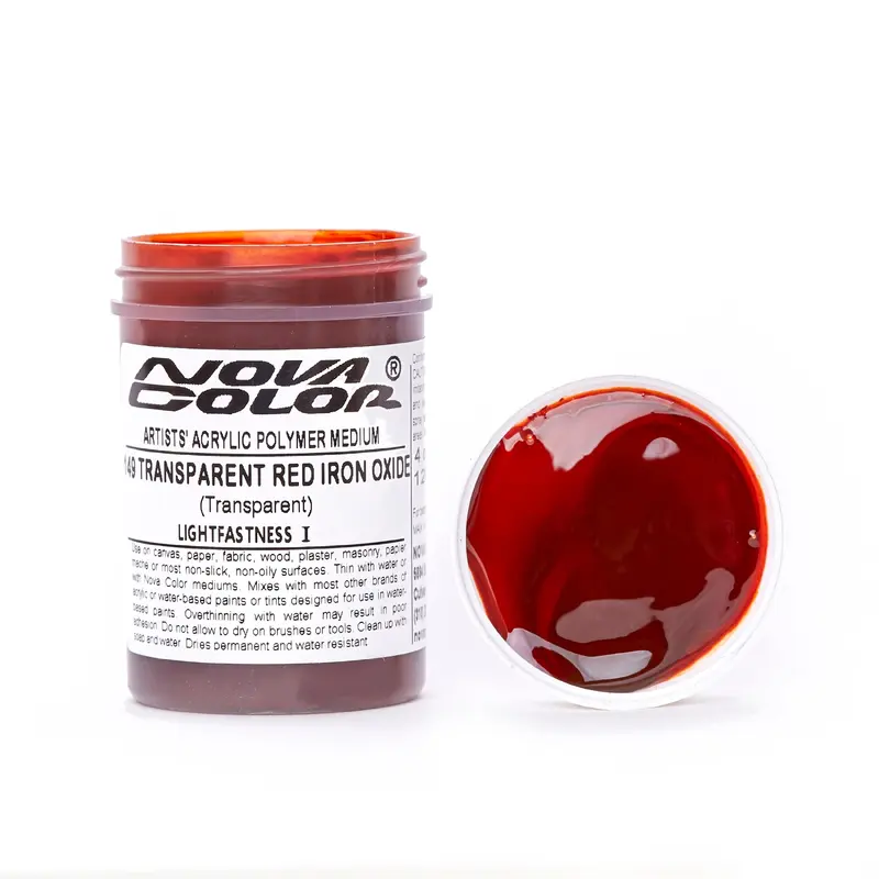 #149 Transparent Red Iron Oxide - Lightfastness: | - Transparent
