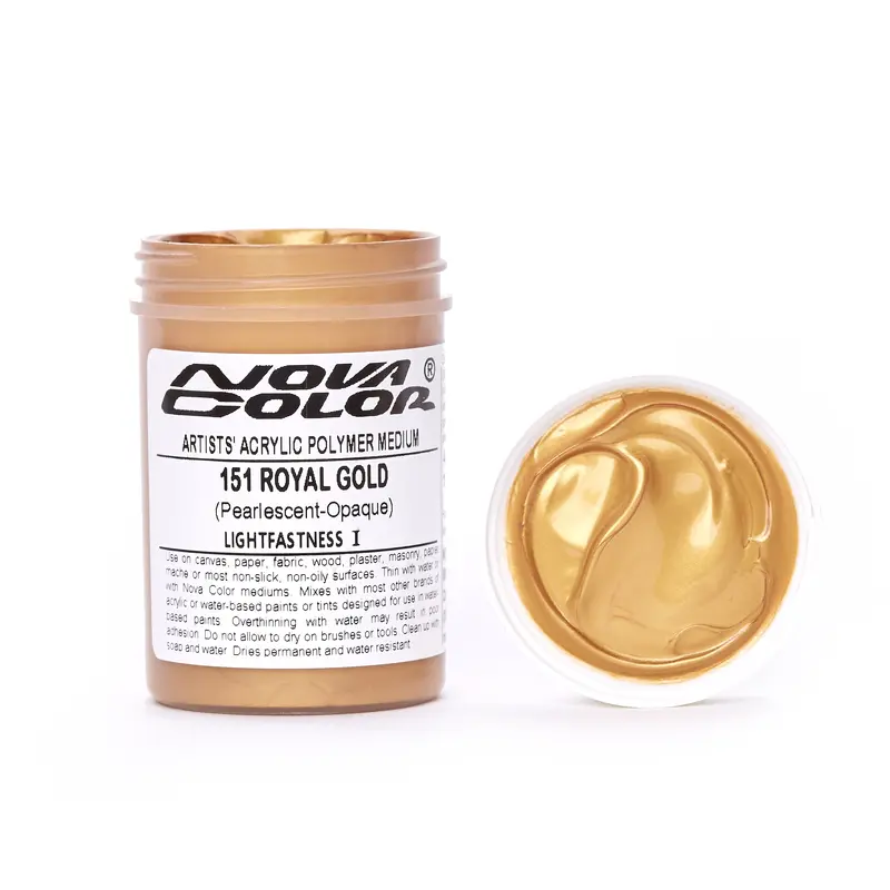 #151 Royal Gold (pearl) - Lightfastness: | - Opaque