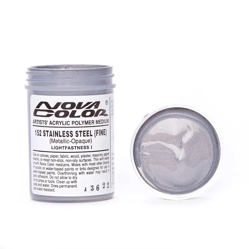 #152 Stainless Steel (fine) - Lightfastness: | - Opaque