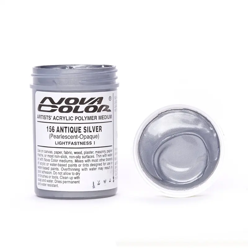 #156 Antique Silver - Lightfastness: | - Opaque