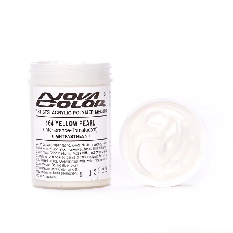 #164 Yellow Pearl - Lightfastness: | - Translucent