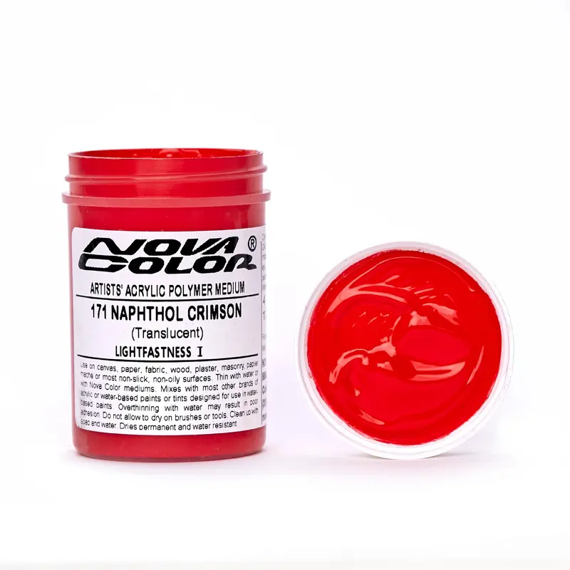 #171 Naphthol Crimson - Lightfastness: | - Translucent