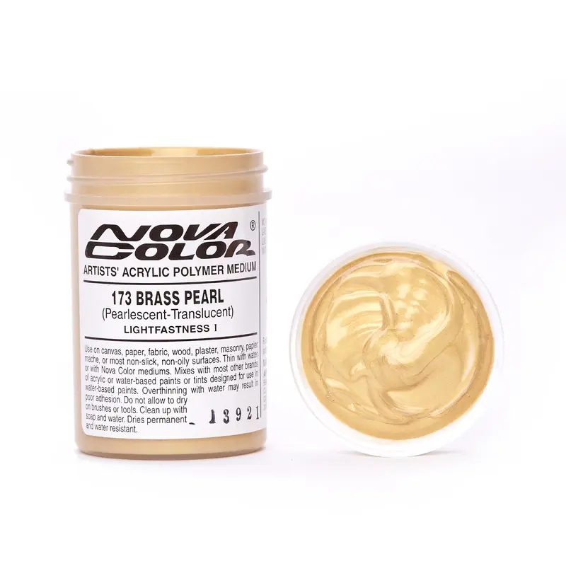 #173 Brass Pearl - Lightfastness: | - Translucent