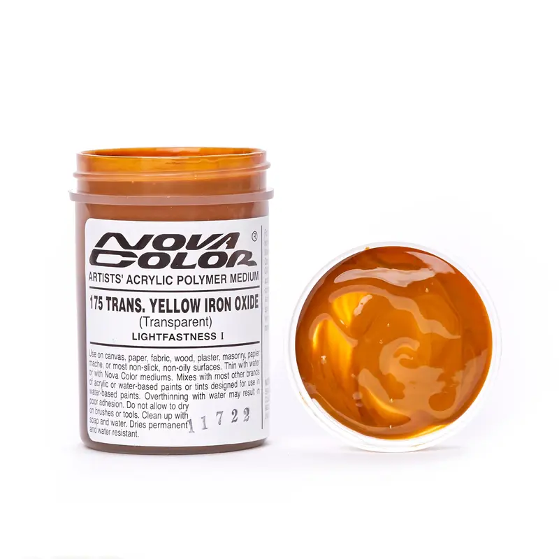 #175 Transparent Yellow Iron Oxide - Lightfastness: | - Transparent