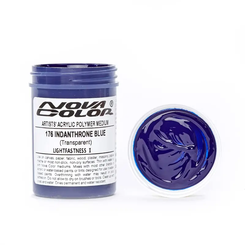 #176 Indanthrone Blue - Lightfastness: | - Transparent