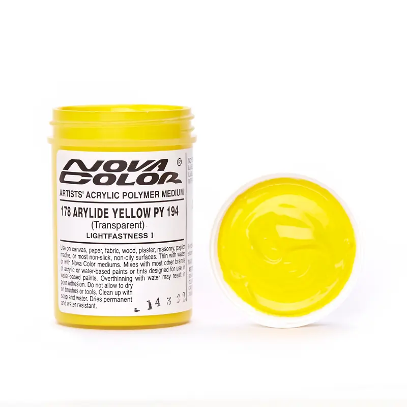 #178 Arylide Yellow (PY 194) - Lightfastness: | - Transparent