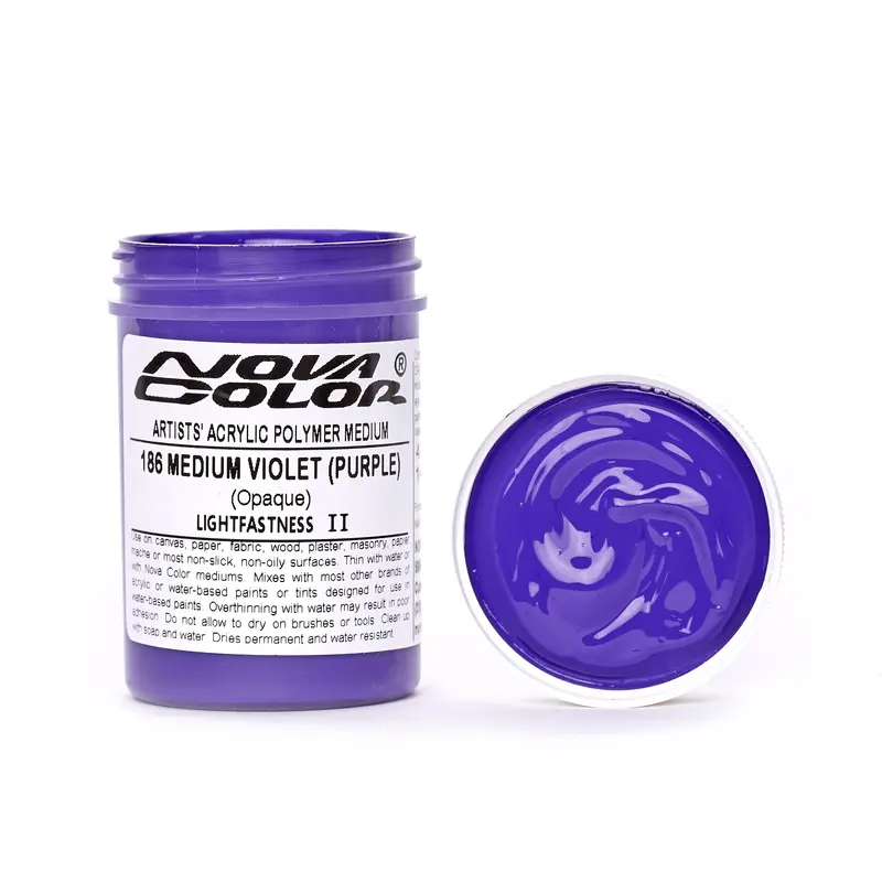 #186 Medium Violet/Purple - Lightfastness: || - Opaque
