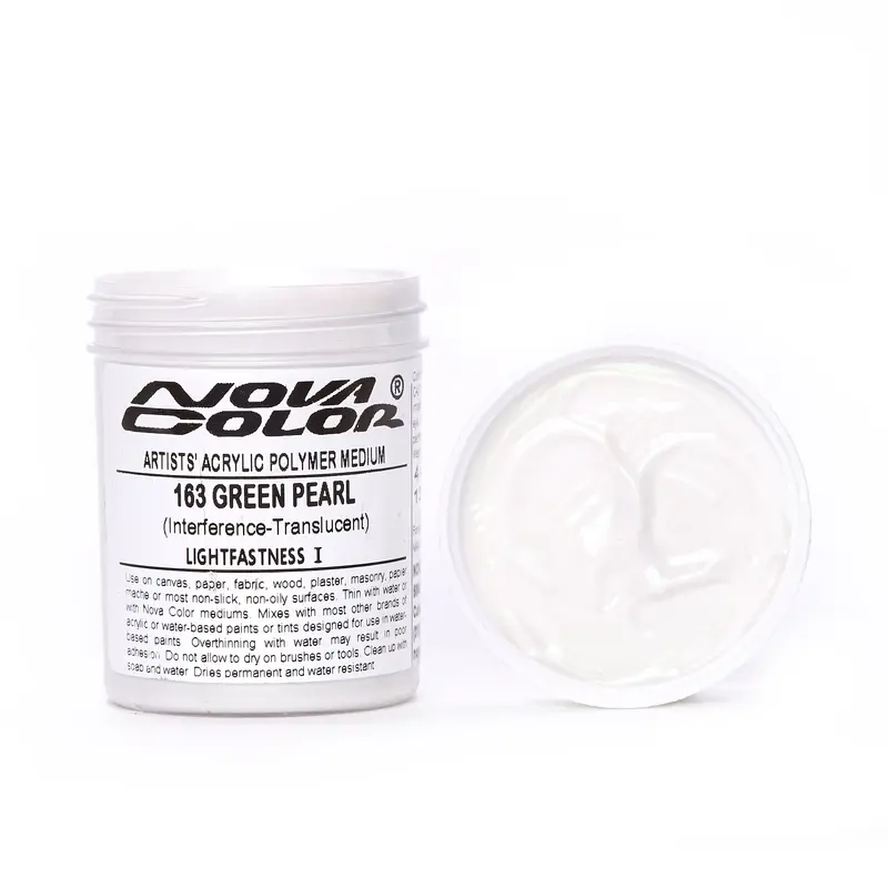 #163 Green Pearl - Lightfastness: | - Translucent