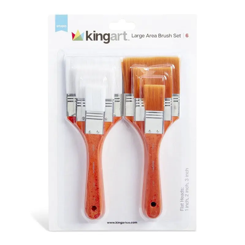Brush Set Art & Craft 6 pc