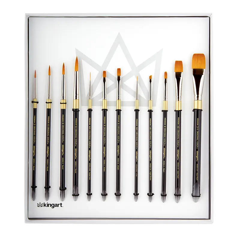Original Gold Brushes 12 pc