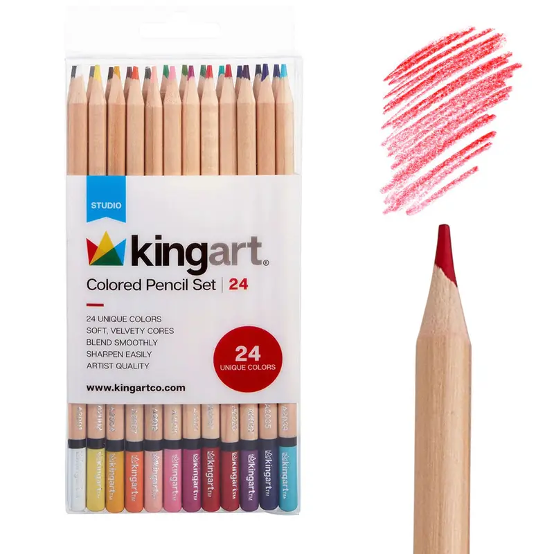 Colored Pencils 24 Colors