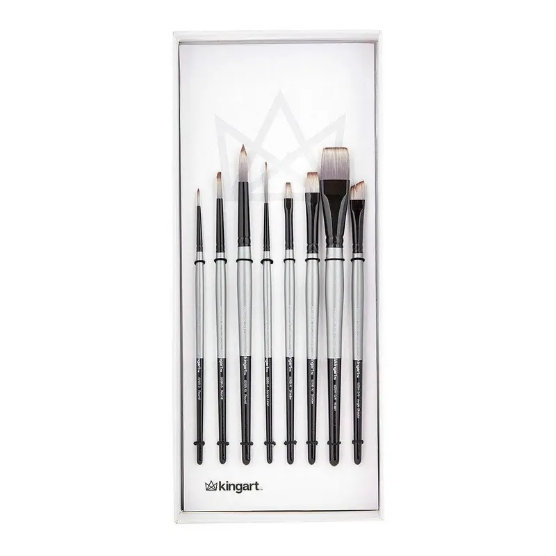 Stellar Mixed Media Brushes 8 pc