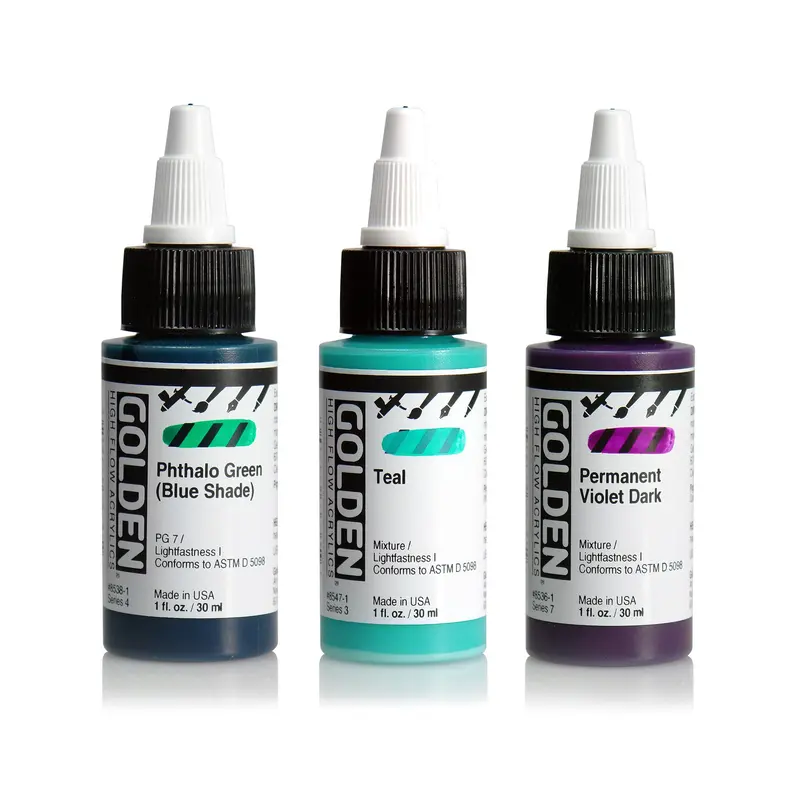 High Flow Acrylic : Ultra:Fluid Viscosity, 1 oz - Raw Umber