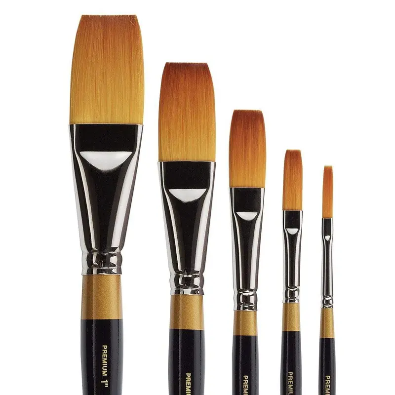 Original Gold 9100 One Stroke Brushes 5 pc