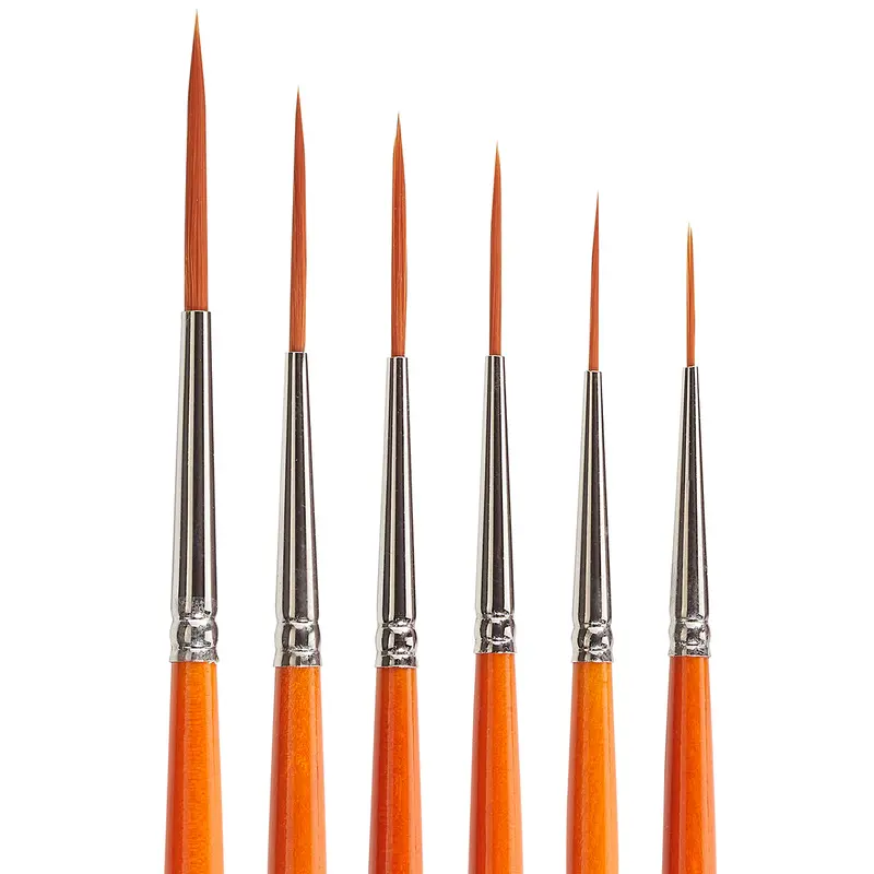 Radiant 6050 Script Liner Brush Set, 6 pc