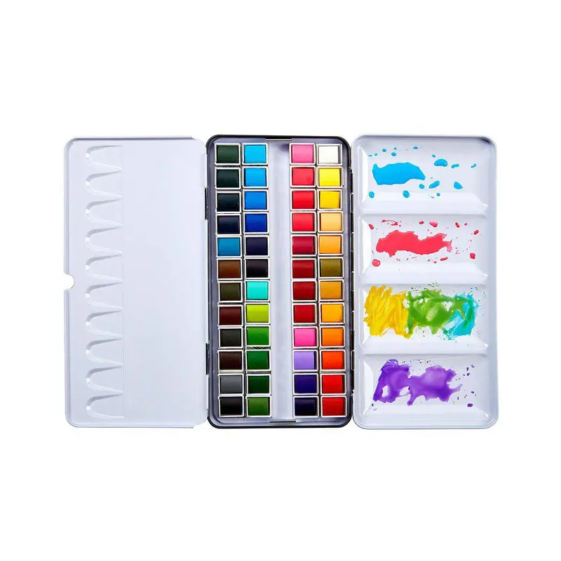 Watercolor Half-Pans 48 Colors