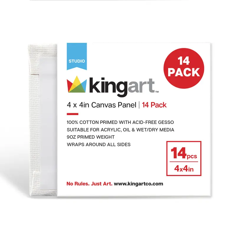 Canvas Panels 4x4 14 pc
