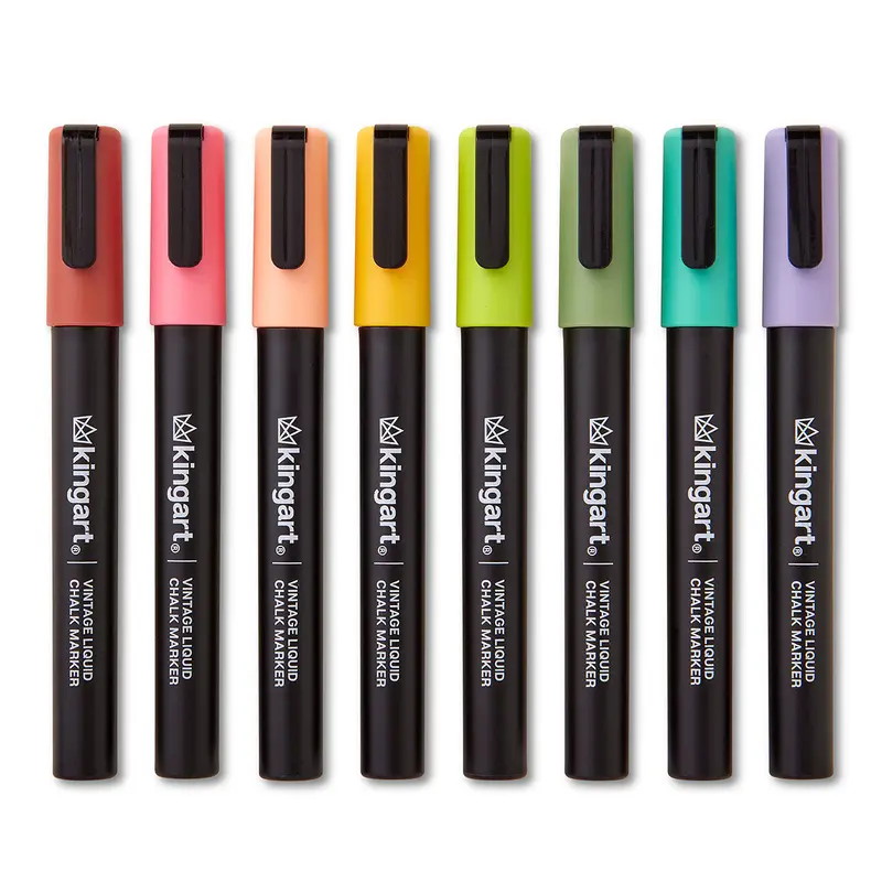 Liquid Chalk Markers 8 Vintage Colors