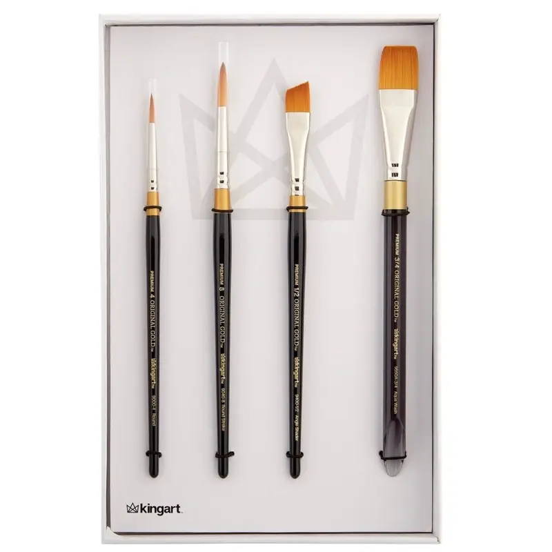 Original Gold Brushes 4 pc