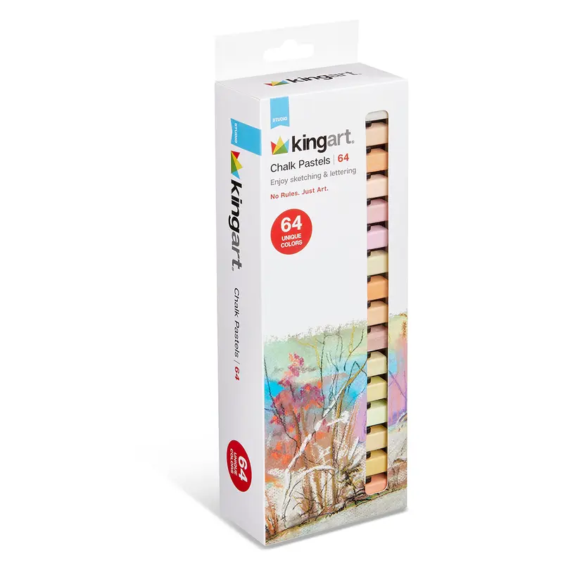 Chalk Pastels 64 pc