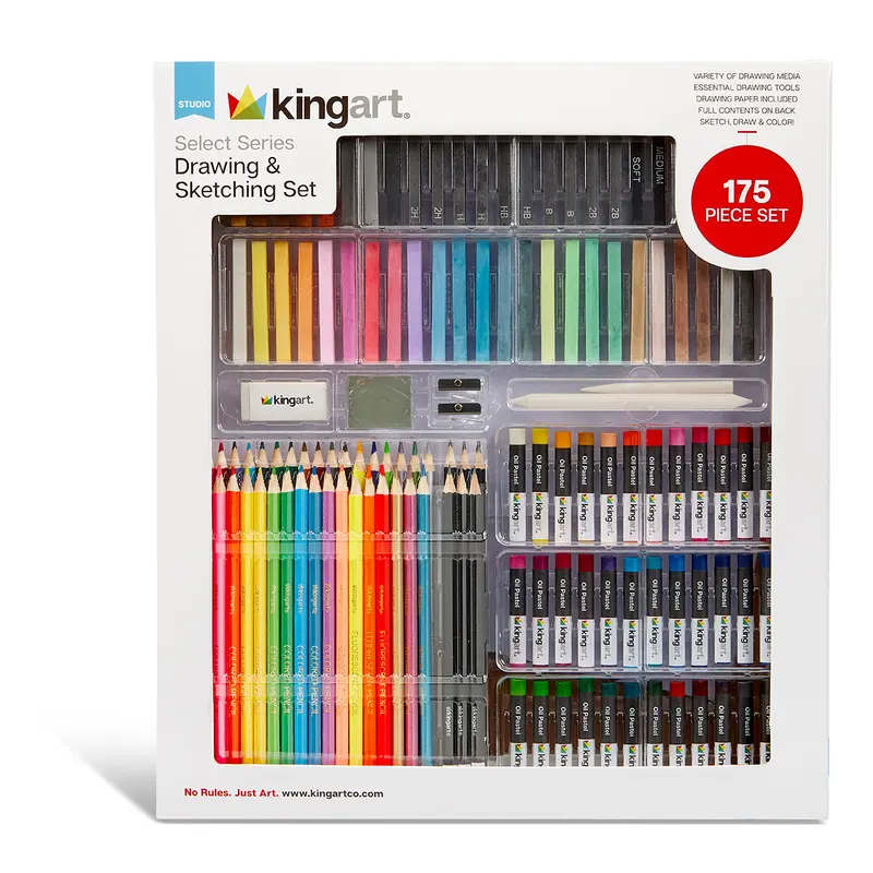 Drawing & Sketching Set  175 Pieces