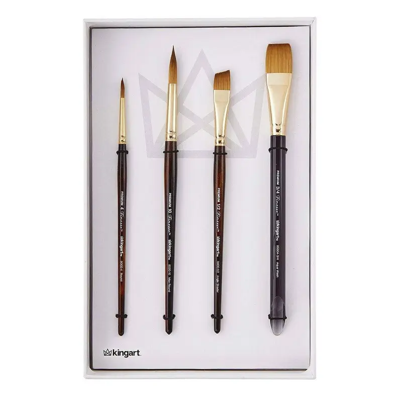 Finesse Gift Box Brush Set, 4 pc