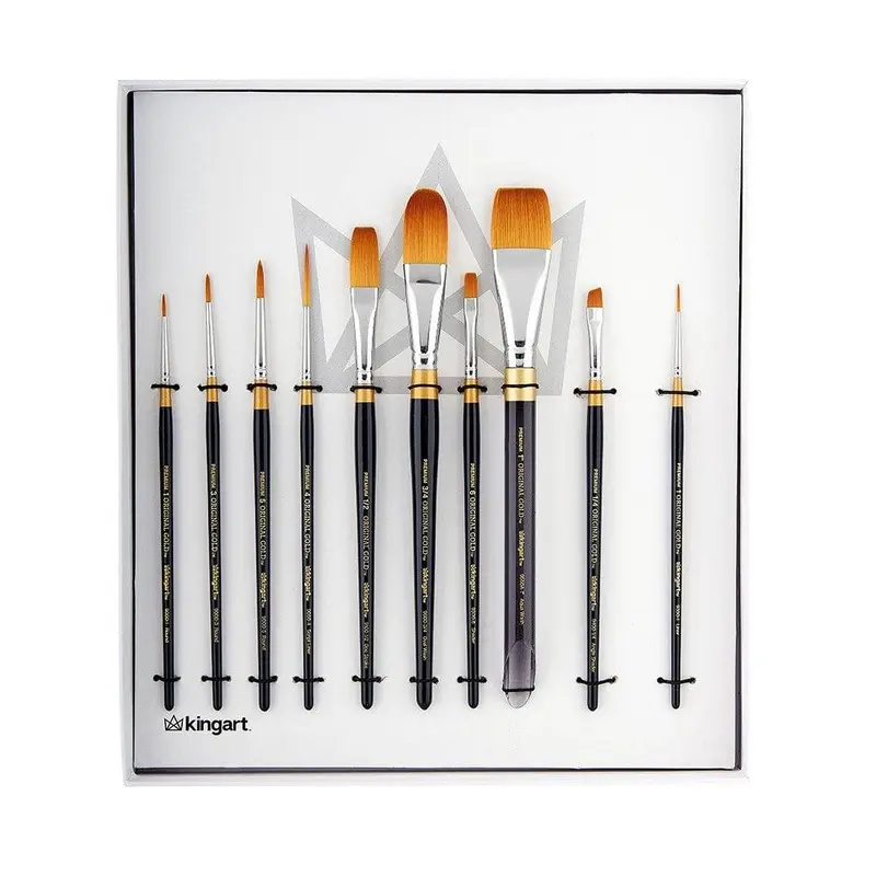 Original Gold Brush Set, 10 pc