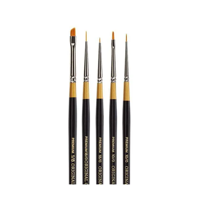 Original Gold Micro Detail Brush Set, 5 pc