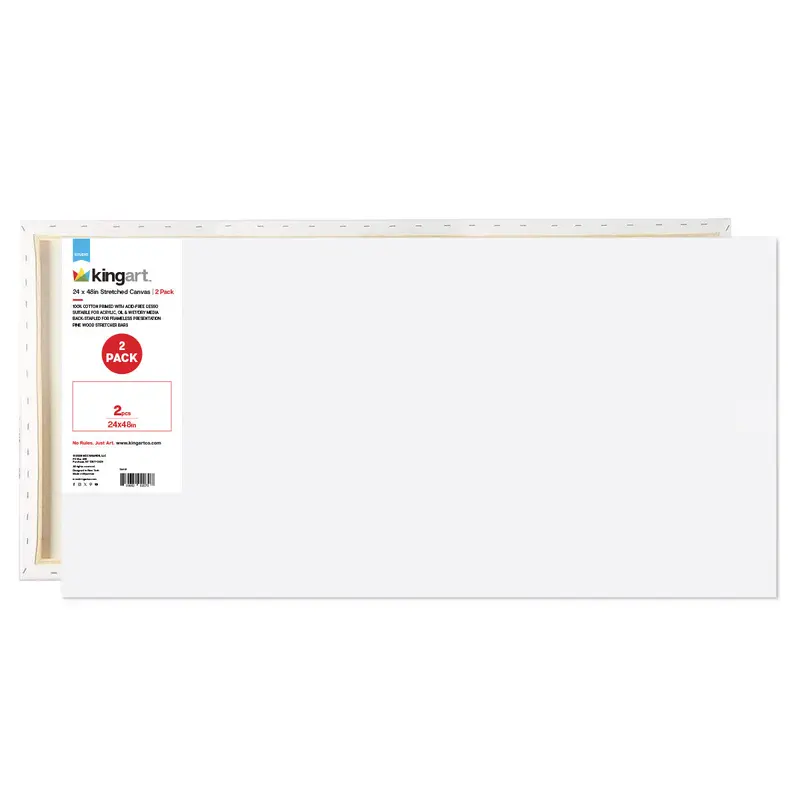 Stretched Canvas 24x48 2 pc