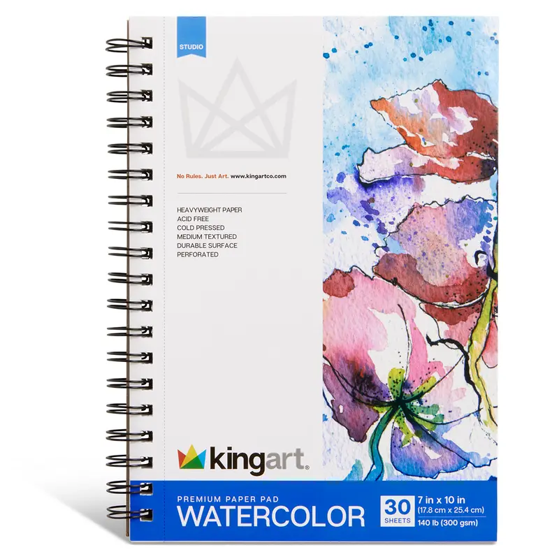 Watercolor Paper 7 x 10 - 30 Sheets