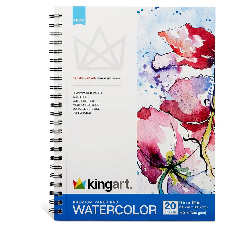 Watercolor Paper 9 x 12 - 20 Sheets