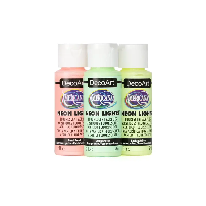 Neon Lights Acrylic Paint - Radiant Yellow