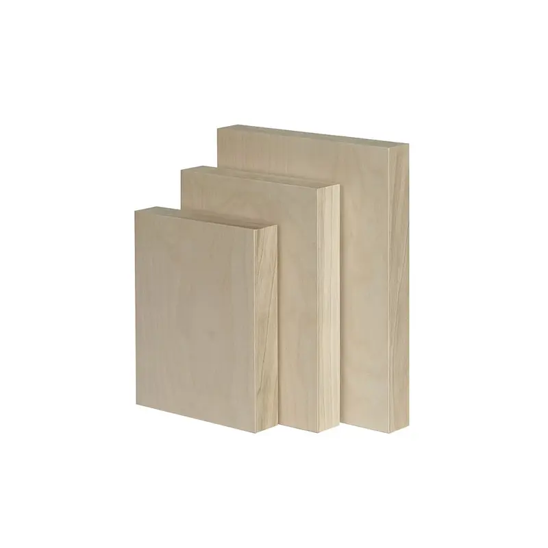 Trekell Raw Baltic Birch Panel - 1 3/4" Gallery Profile Wooden Canvas for Painting