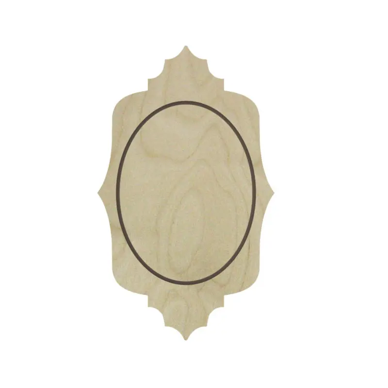 Trekell Ornate Mirror Floater Panel - Wooden Painting Canvas + Frame
