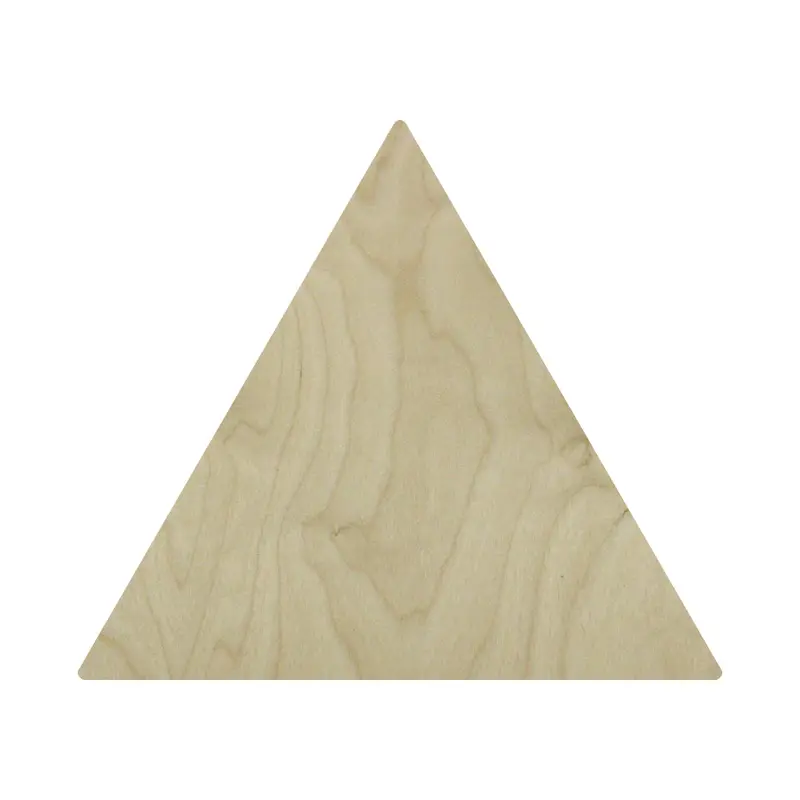 Trekell Triangle Baltic Birch Panel - Wooden Painting Canvas