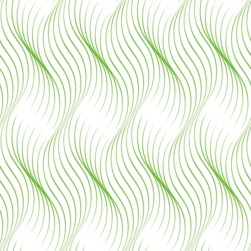 Endless Waves Fabric - Spring Green