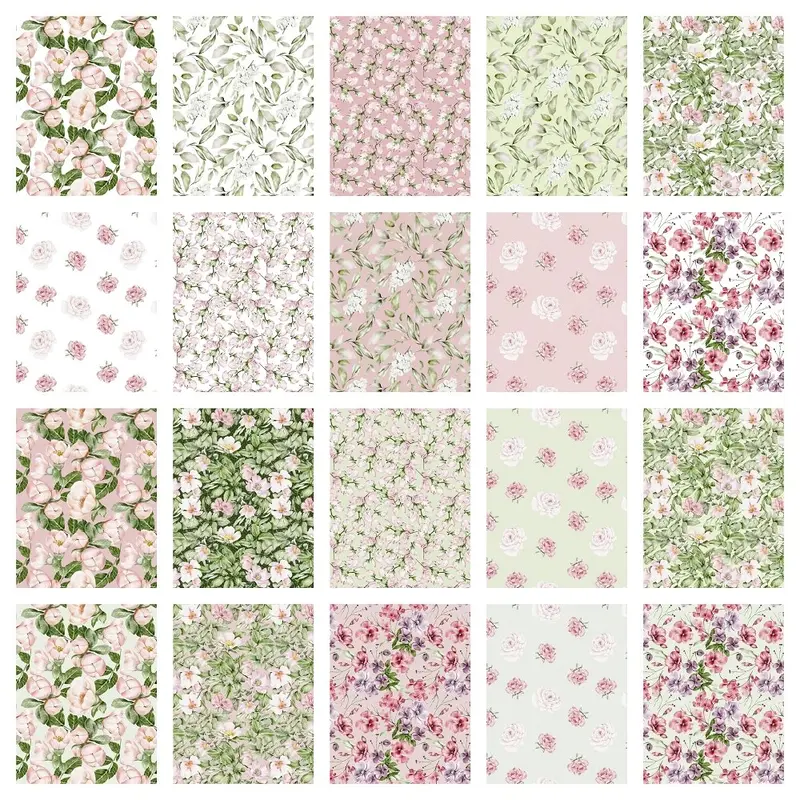 English Garden Fat Eighth Bundle - 20 Pieces