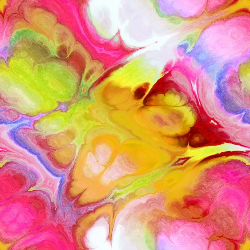 Funky Marble #11 Fabric