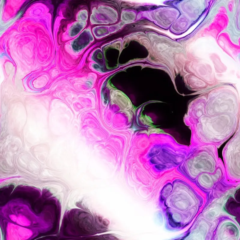 Funky Marble #15 Fabric