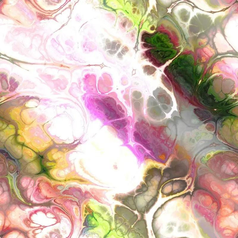 Funky Marble #4 Fabric