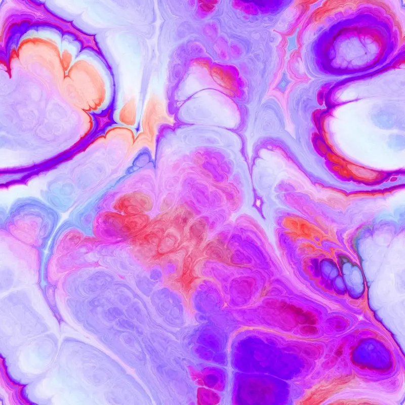 Funky Marble #6 Fabric