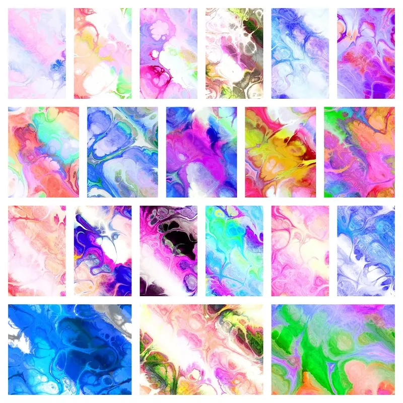 Funky Marble Fat Eighth Bundle - 20 Pieces