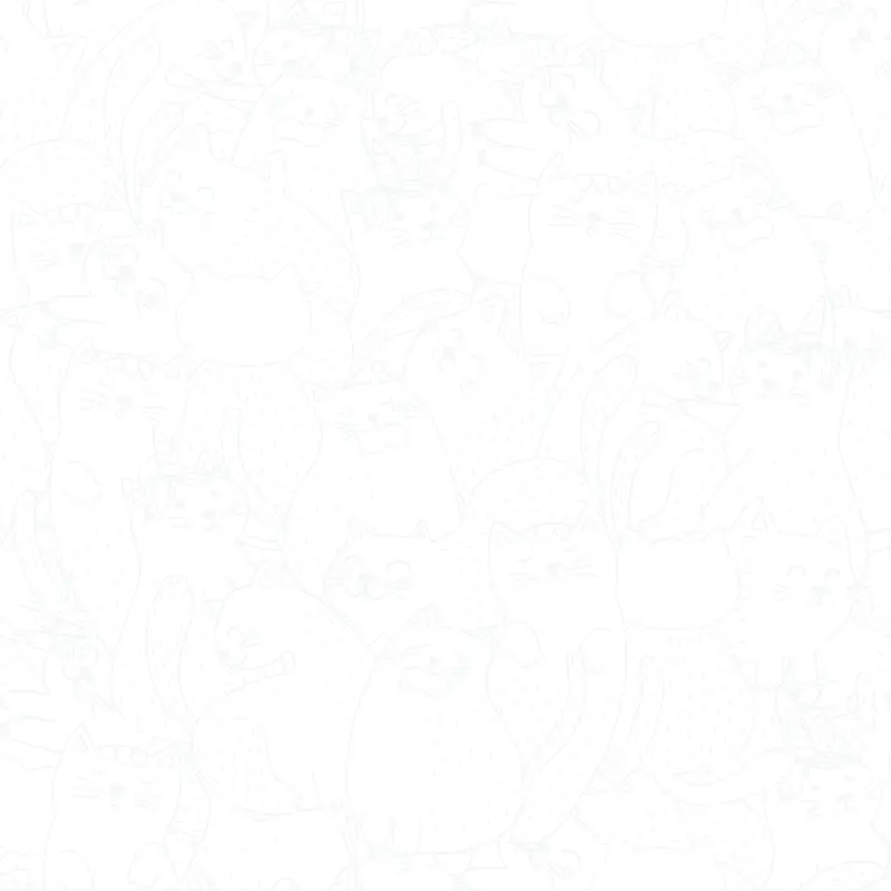 Funny Packed Cats Tone on Tone Fabric