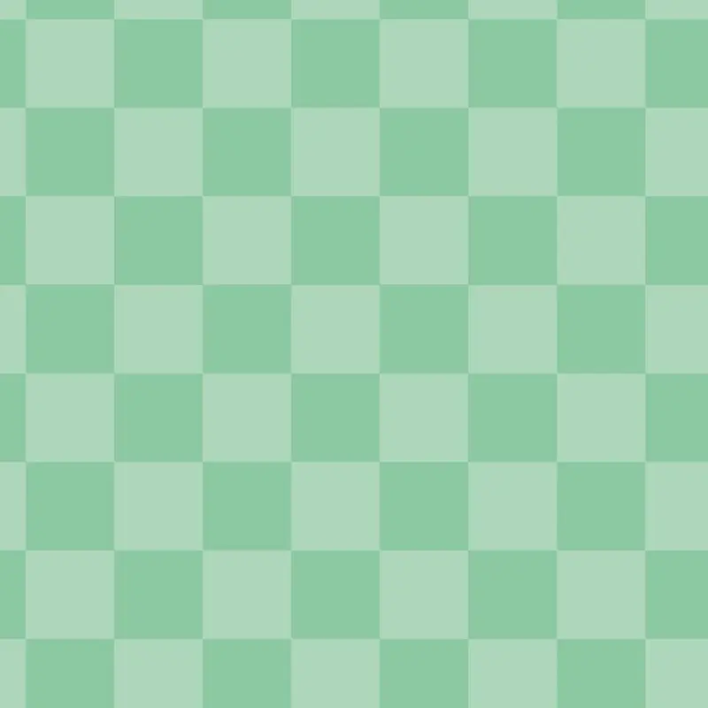 Furious 50s Grid Fabric - Green